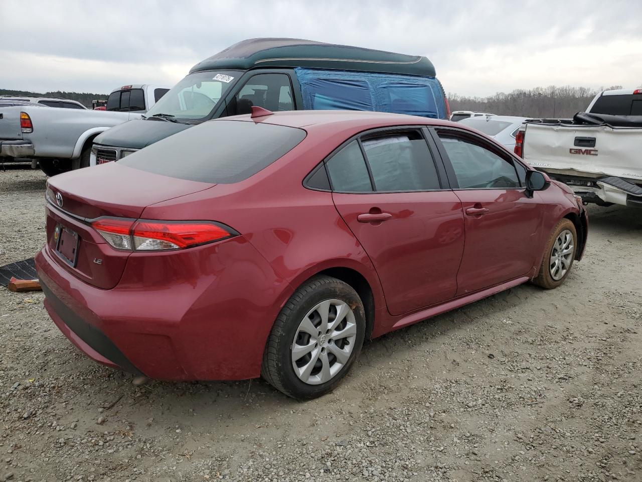 2022 TOYOTA COROLLA LE VIN:JTDEPMAE3NJ203887