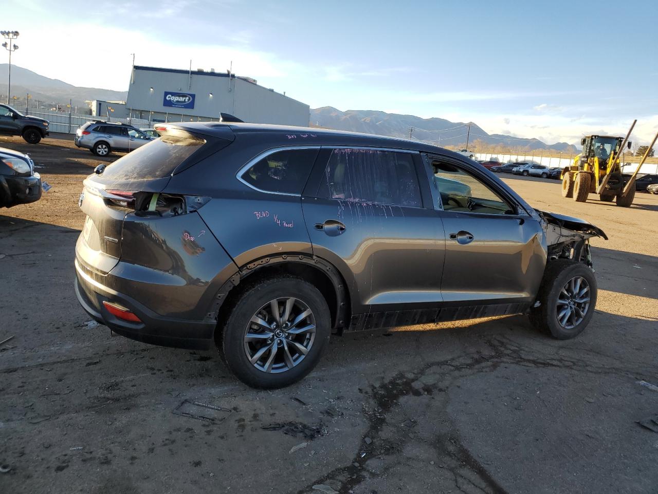 2022 MAZDA CX-9 TOURING VIN:JM3TCBCY4N0600651
