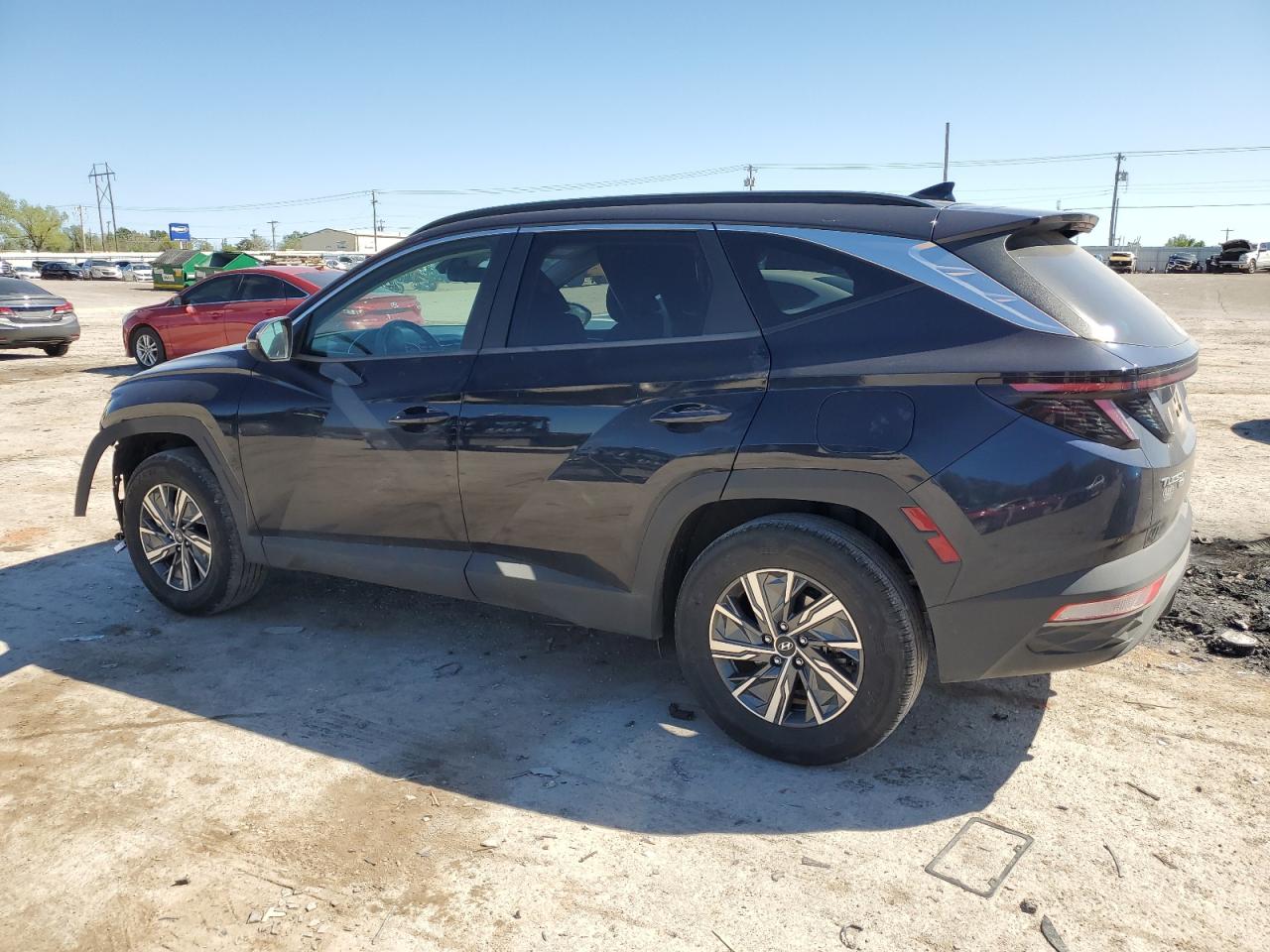 2022 HYUNDAI TUCSON BLUE VIN:KM8JBCA13NU022318