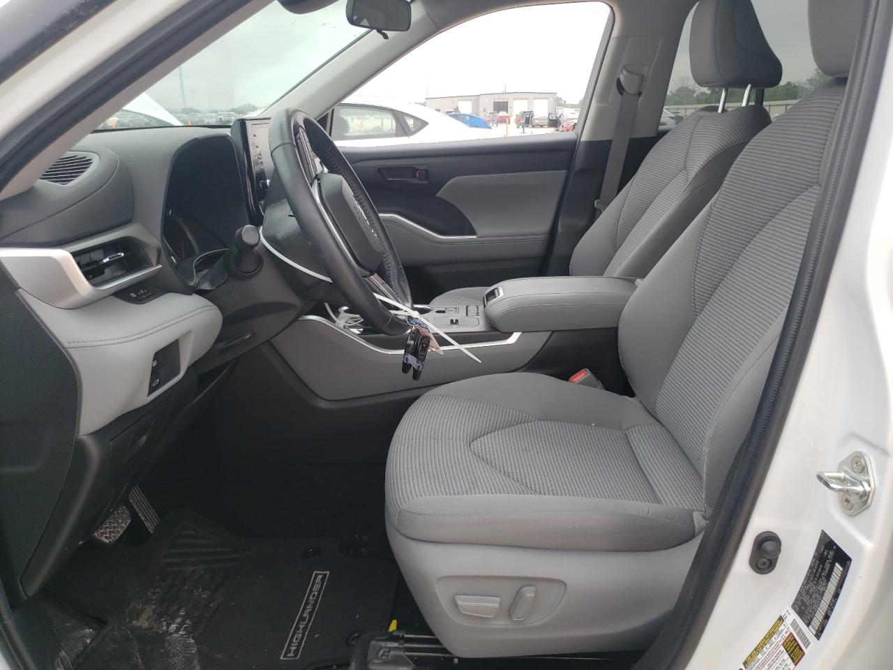 2022 TOYOTA HIGHLANDER L VIN:5TDZZRAH6NS542911