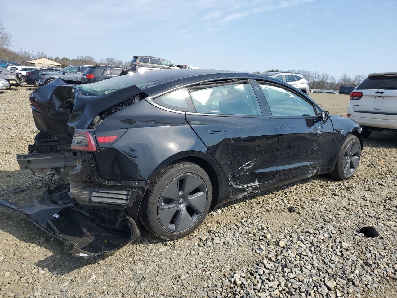 2022 TESLA MODEL 3  VIN:5YJ3E1EA9NF344876