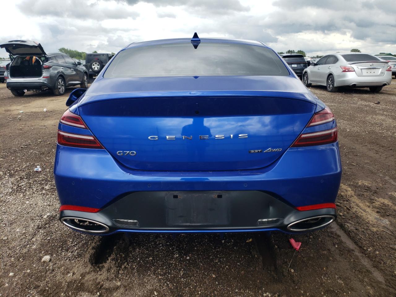 2022 GENESIS G70 BASE VIN:KMTG54TE1NU098617