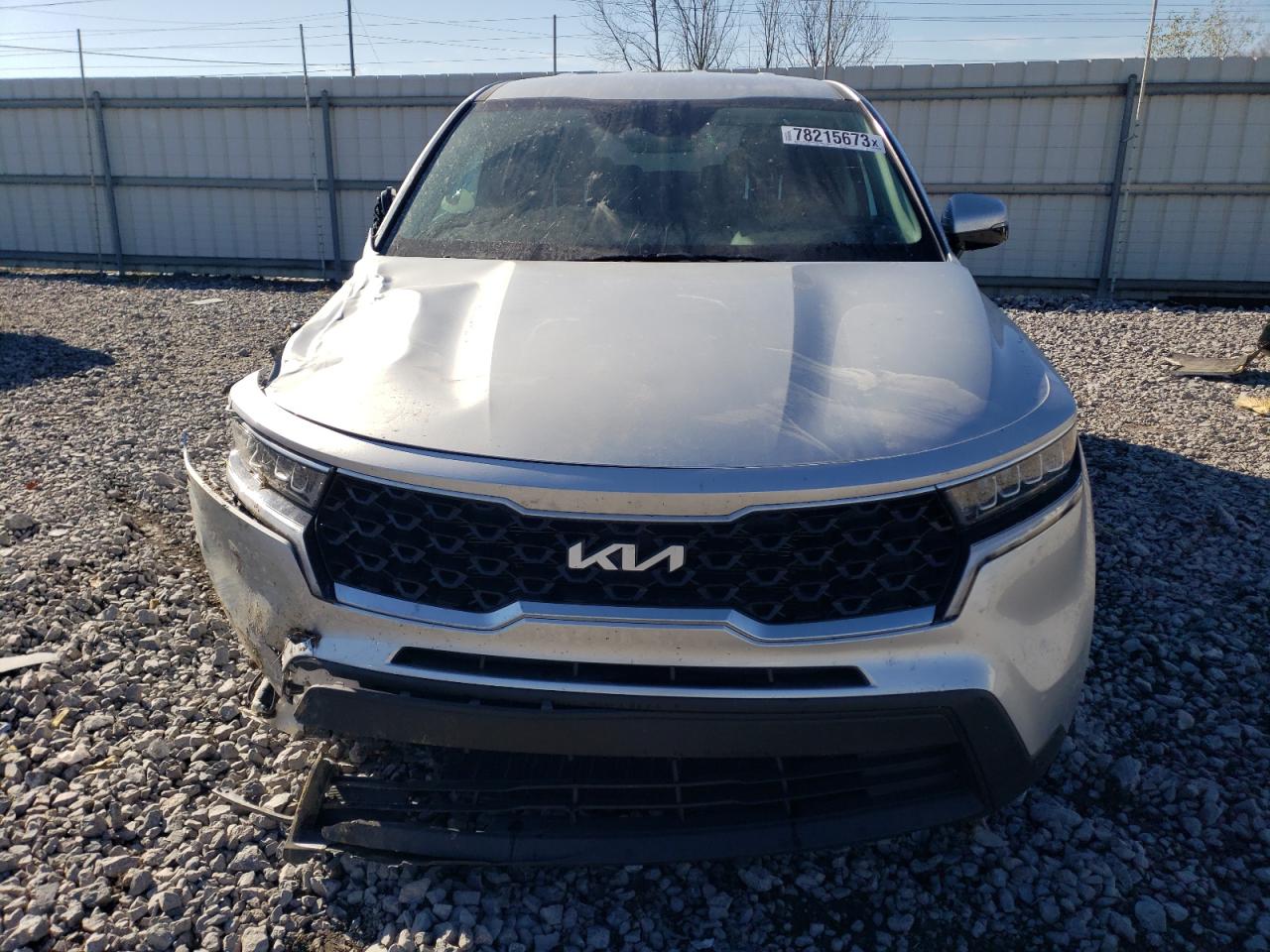 2022 KIA SORENTO LX VIN:5XYRG4LC3NG099544