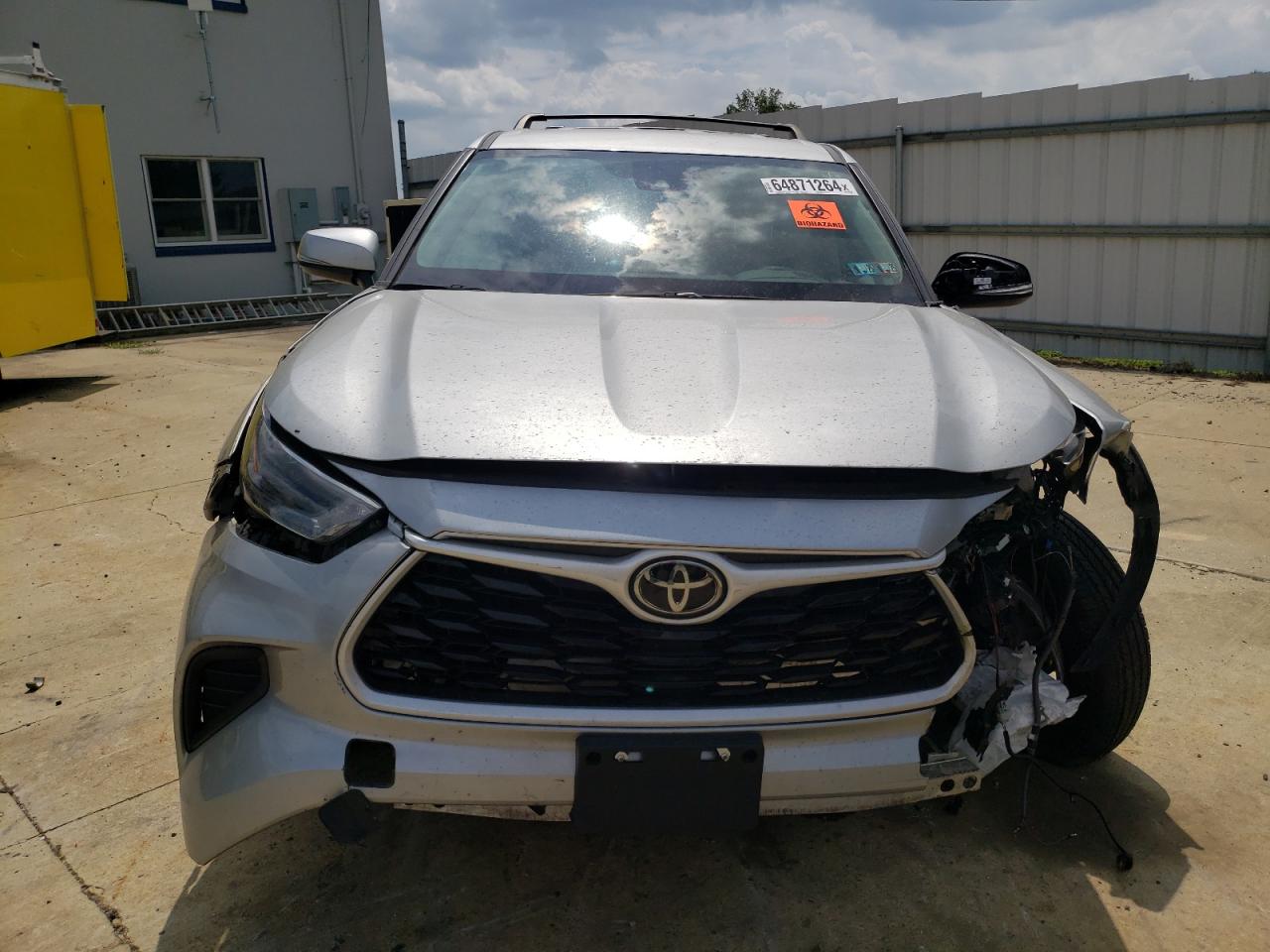 2022 TOYOTA HIGHLANDER L VIN:5TDCZRBHXNS168761