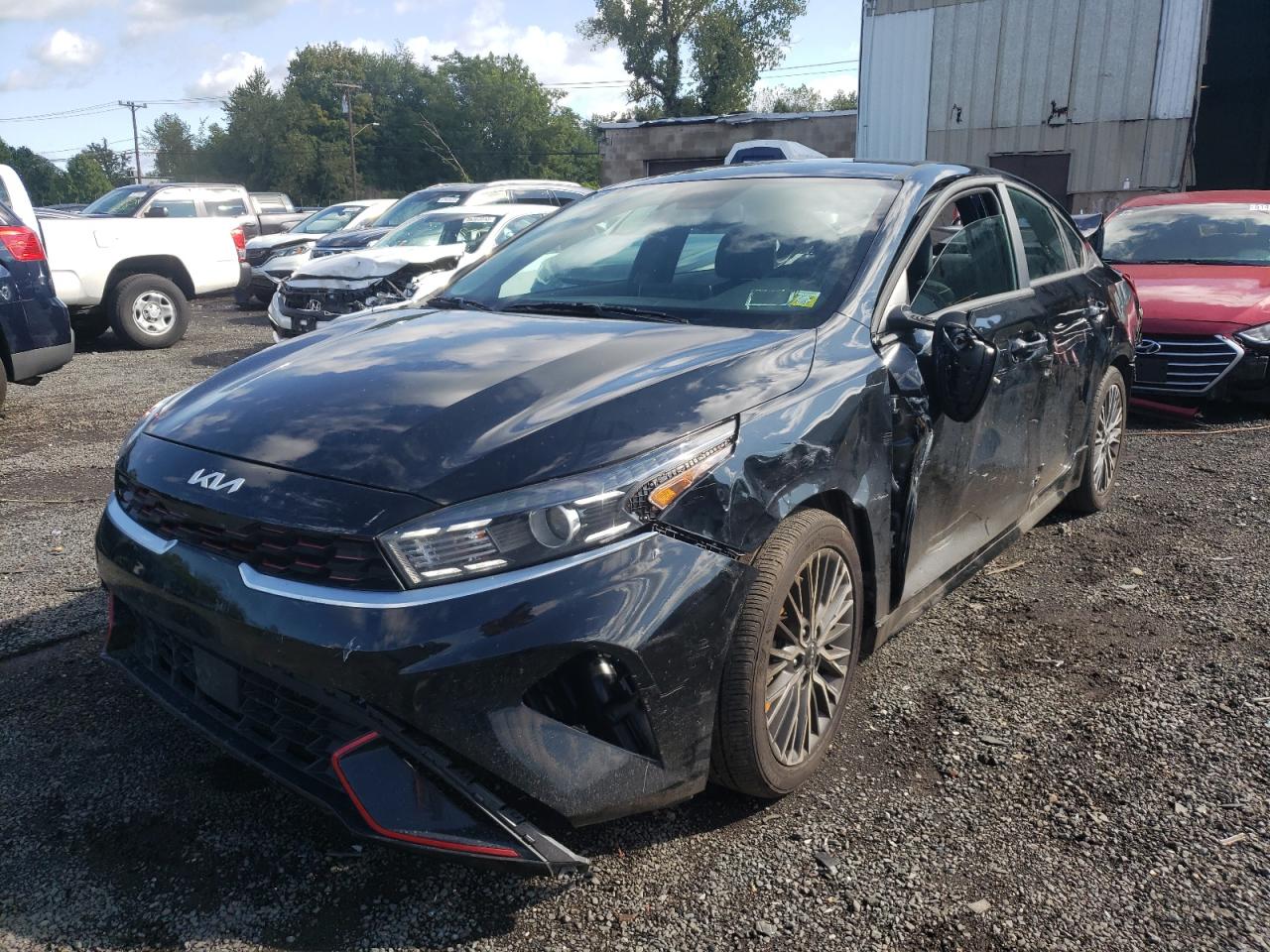 2022 KIA FORTE GT LINE VIN:3KPF54AD4NE505056