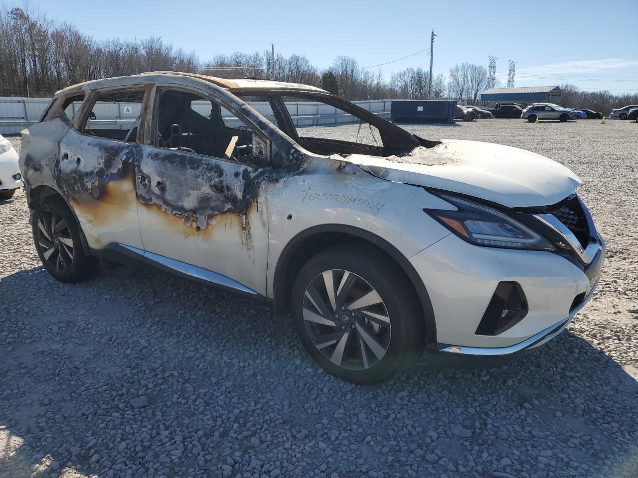 2022 NISSAN MURANO SL VIN:5N1AZ2CS5NC120445