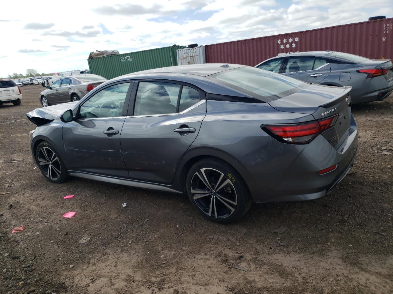 2022 NISSAN SENTRA SR VIN:3N1AB8DV6NY212355