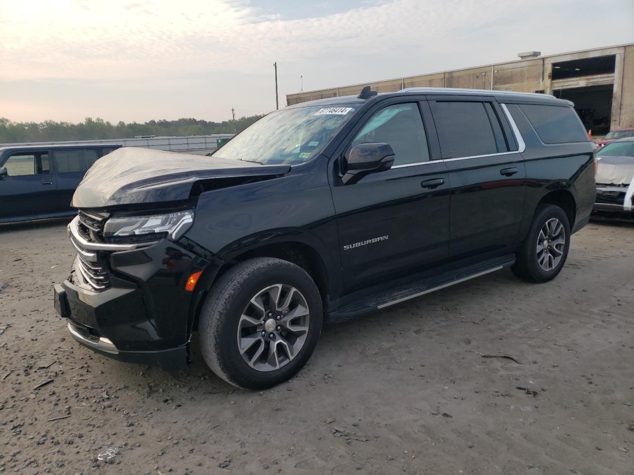 2022 CHEVROLET SUBURBAN K1500 LT VIN:1GNSKCKD0NR358486