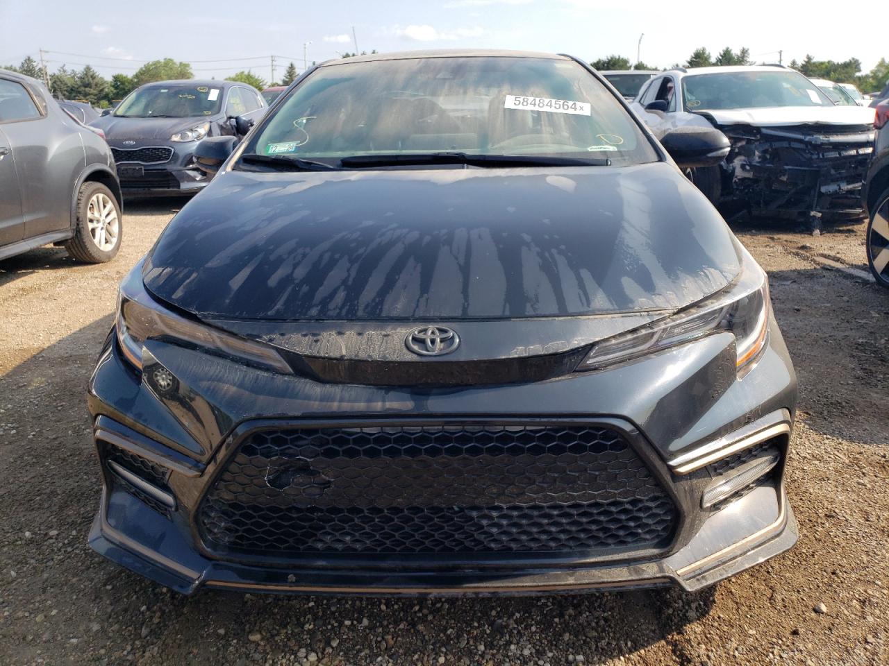 2022 TOYOTA COROLLA SE VIN:5YFS4MCE1NP117997