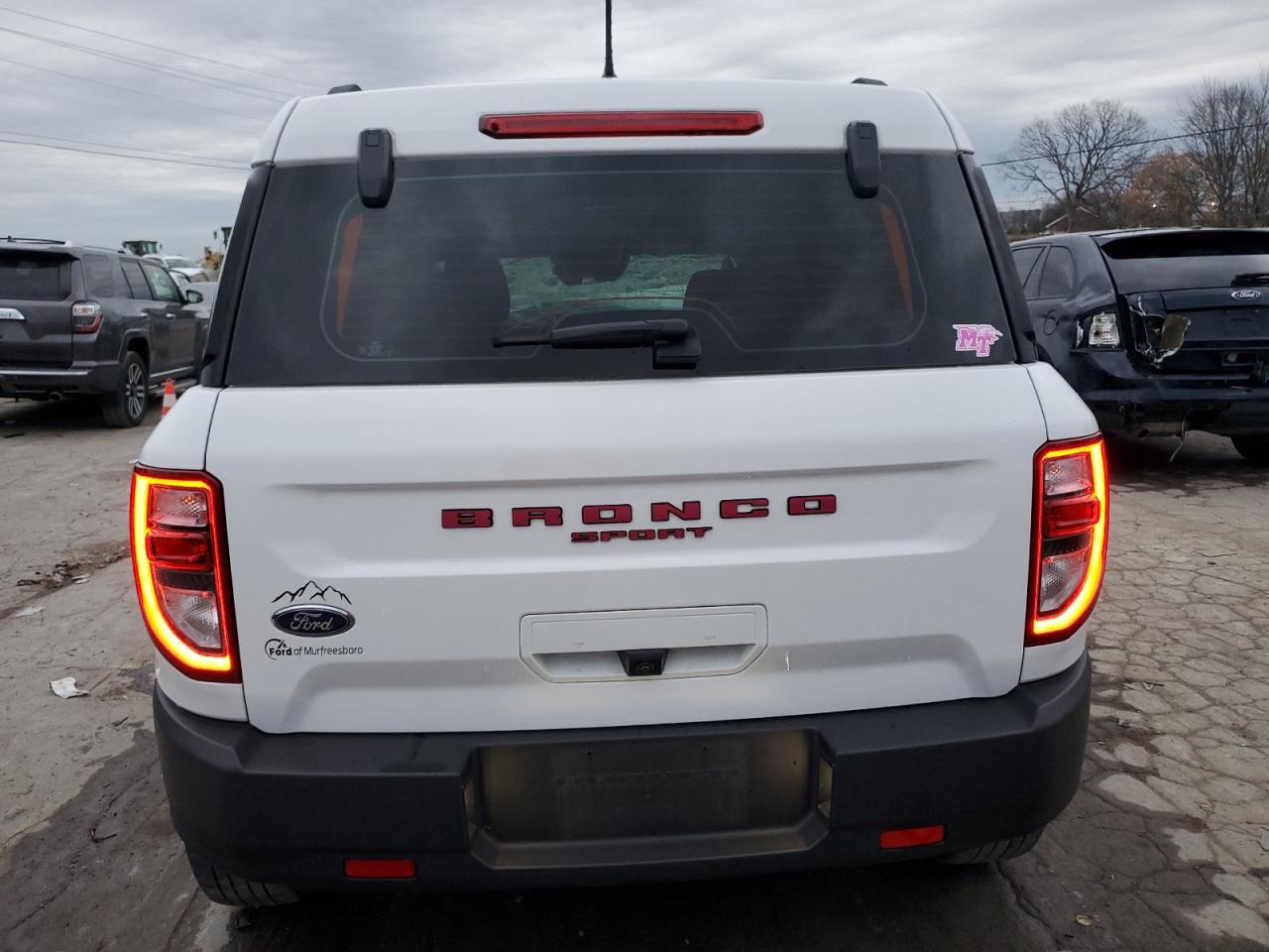 2022 FORD BRONCO SPORT  VIN:3FMCR9A62NRD28341