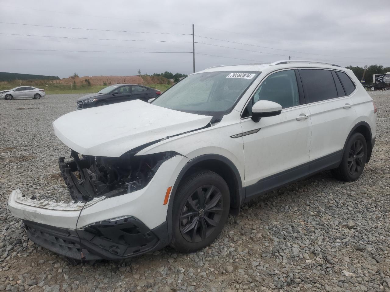 2022 VOLKSWAGEN TIGUAN SE VIN:3VV3B7AX8NM035774