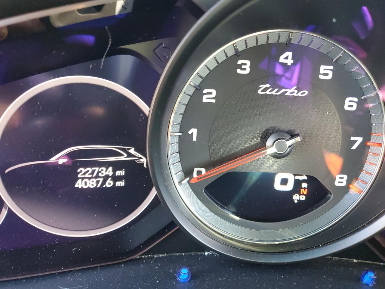 2023 PORSCHE CAYENNE TURBO VIN:WP1AF2AY2PDA20481