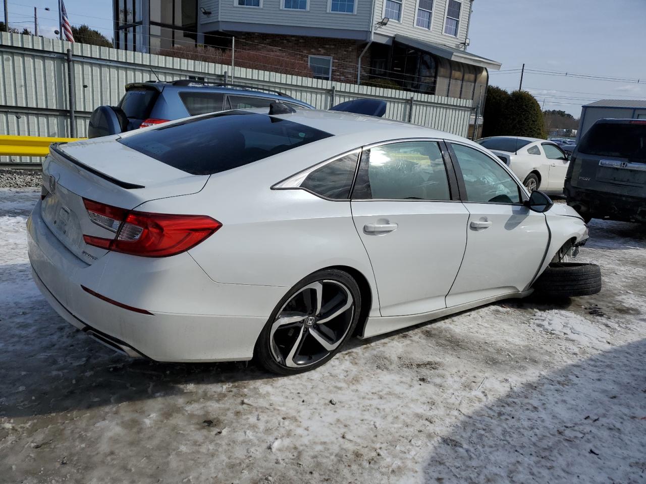2022 HONDA ACCORD SPORT VIN:1HGCV1F39NA083498