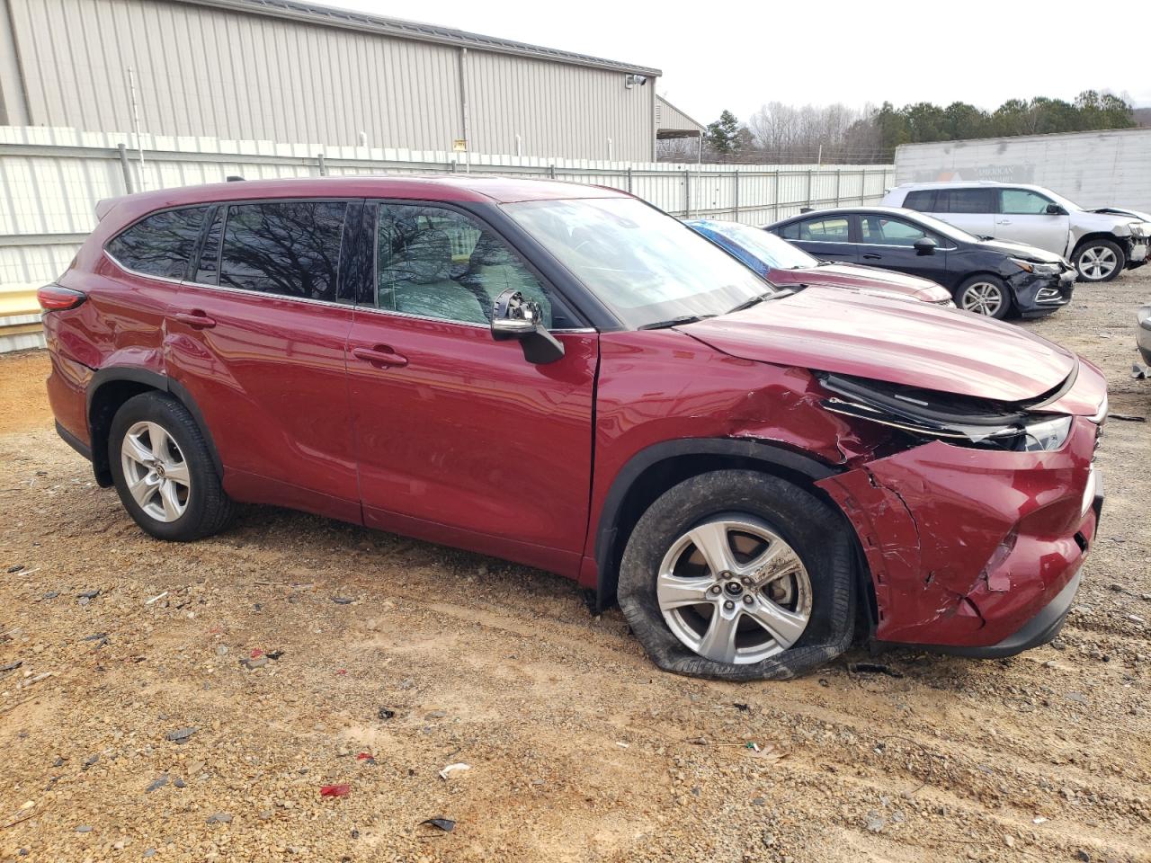 2022 TOYOTA HIGHLANDER L VIN:5TDBZRBH6NS181003