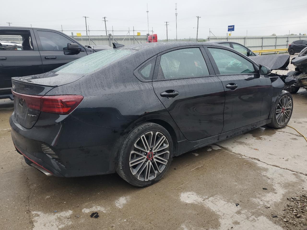 2022 KIA FORTE GT VIN:3KPF44AC8NE443929