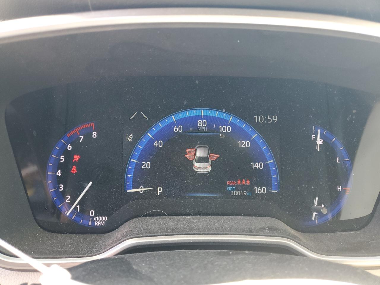 2022 TOYOTA COROLLA XLE VIN:5YFFPMAE1NP354341