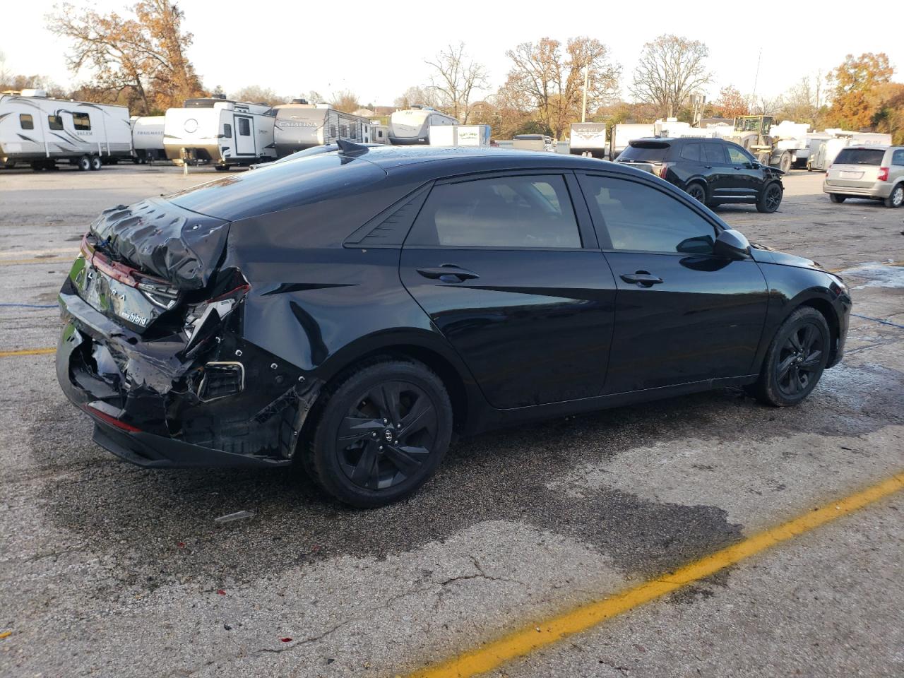 2022 HYUNDAI ELANTRA BLUE VIN:KMHLM4AJ2NU030175