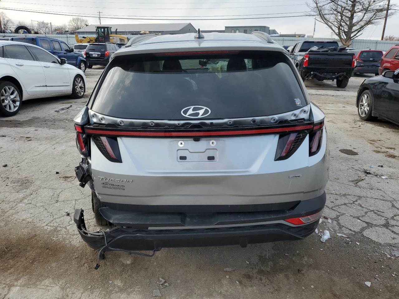 2022 HYUNDAI TUCSON SEL VIN:5NMJFCAE6NH063304