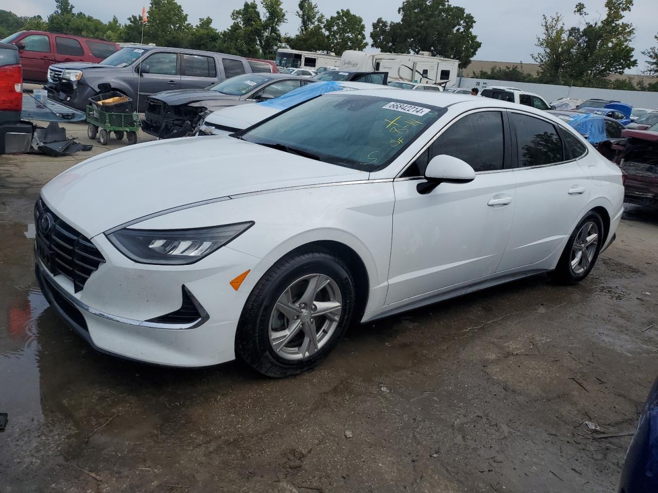 2022 HYUNDAI SONATA SE VIN:5NPEG4JA9NH144527