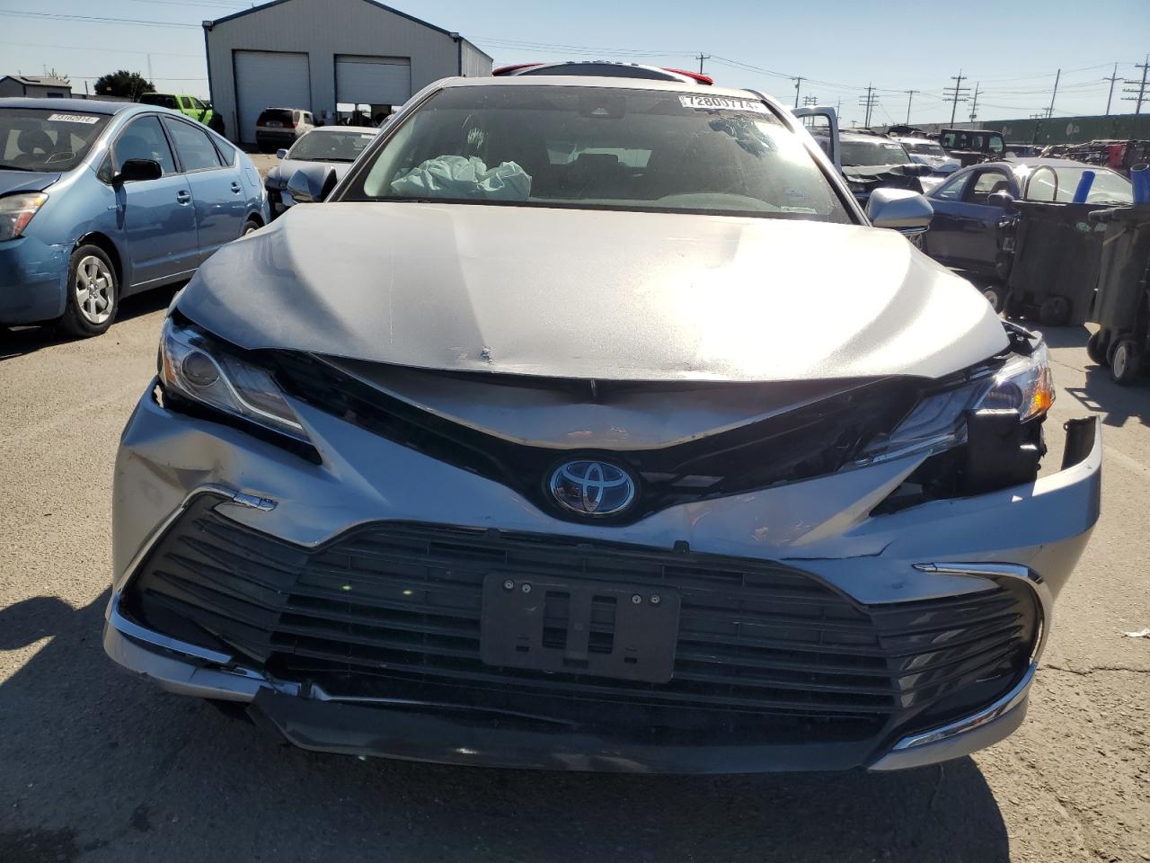 2022 TOYOTA CAMRY XLE VIN:4T1F31AK3NU586910