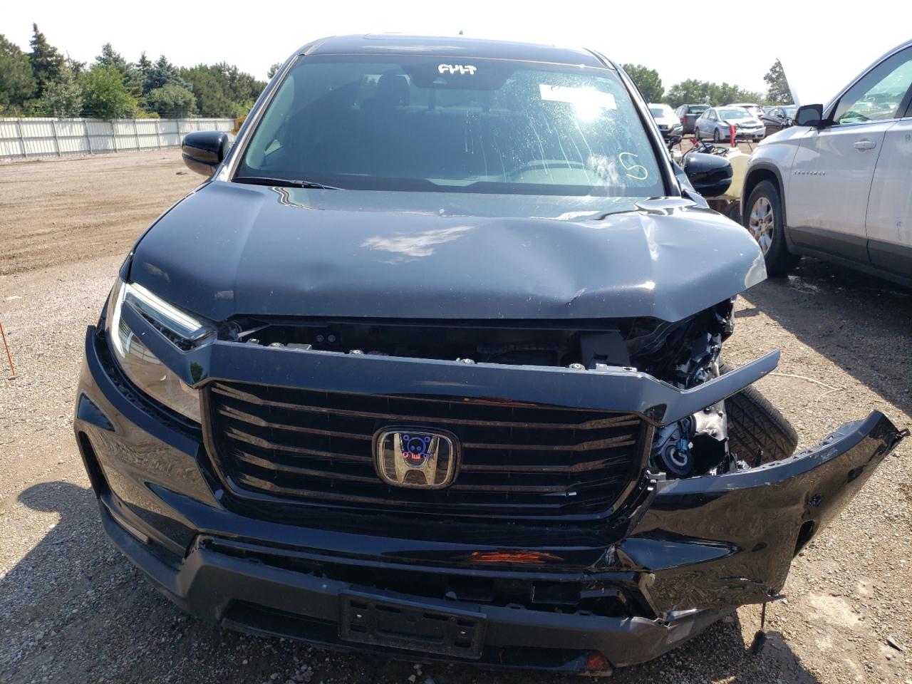 2022 HONDA RIDGELINE BLACK EDITION VIN:5FPYK3F86NB022810