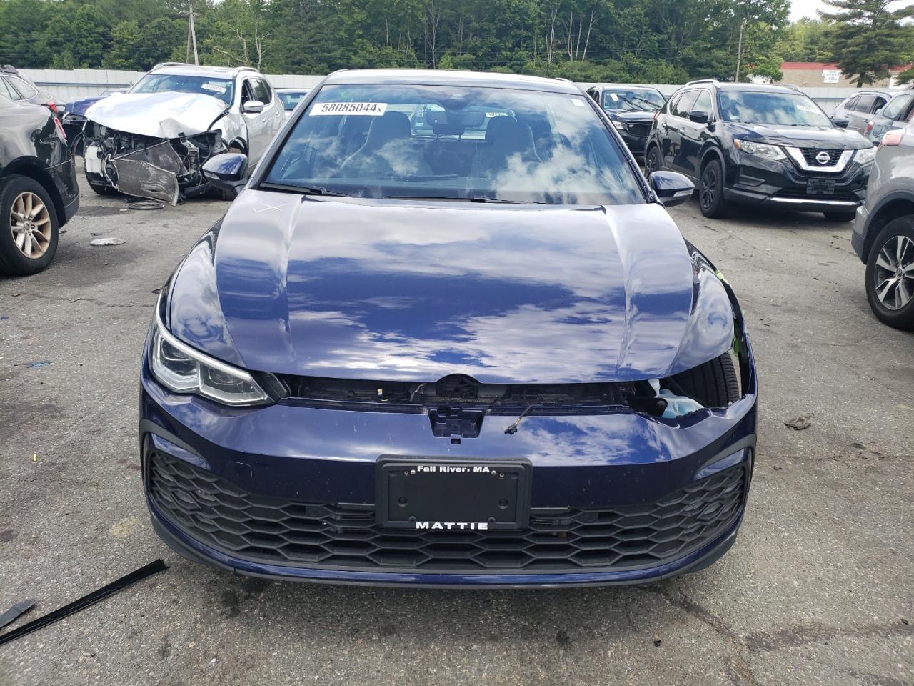 2022 VOLKSWAGEN GTI SE VIN:WVW487CD1NW136319