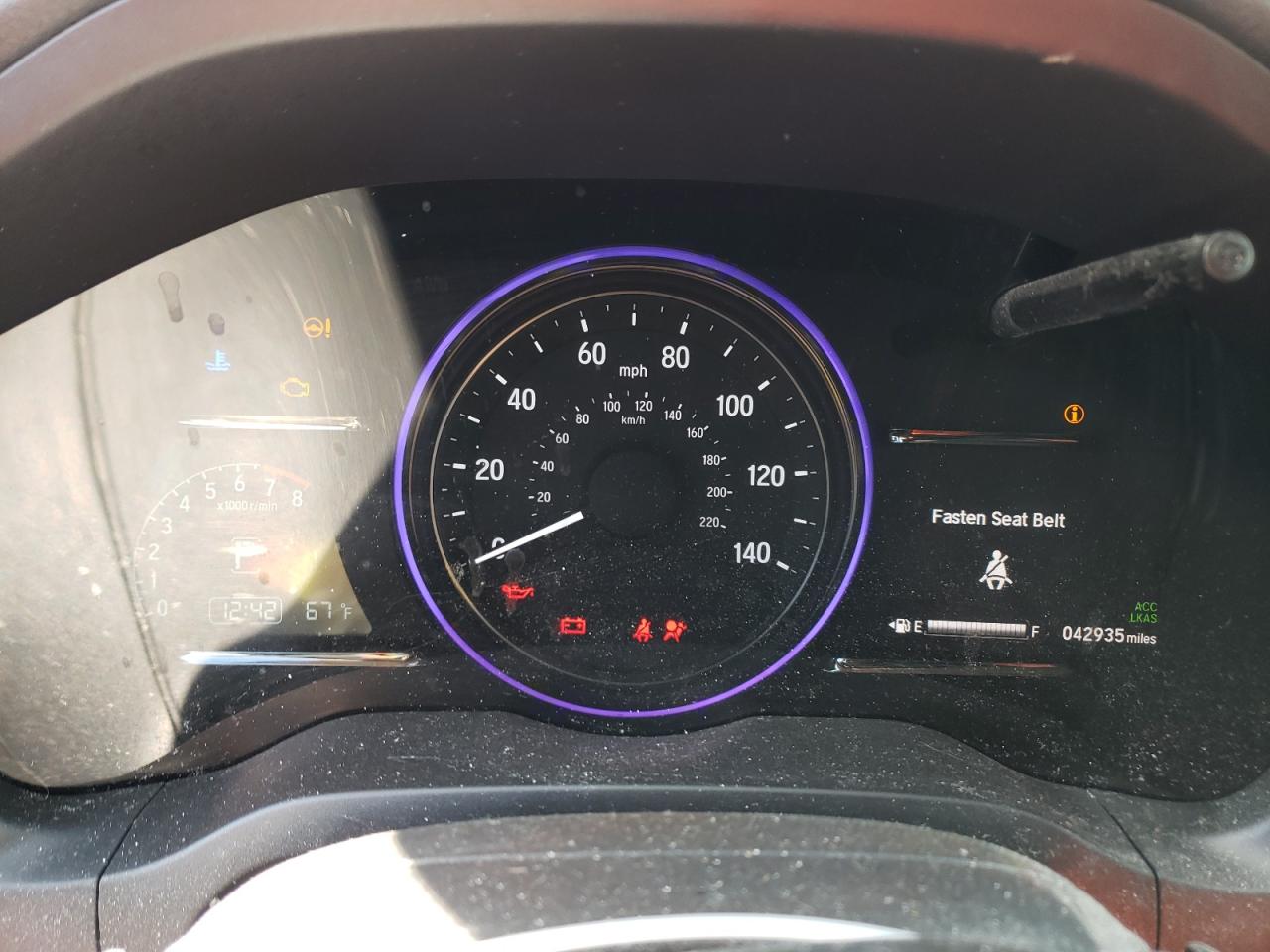 2022 HONDA HR-V EX VIN:3CZRU6H57NM732574