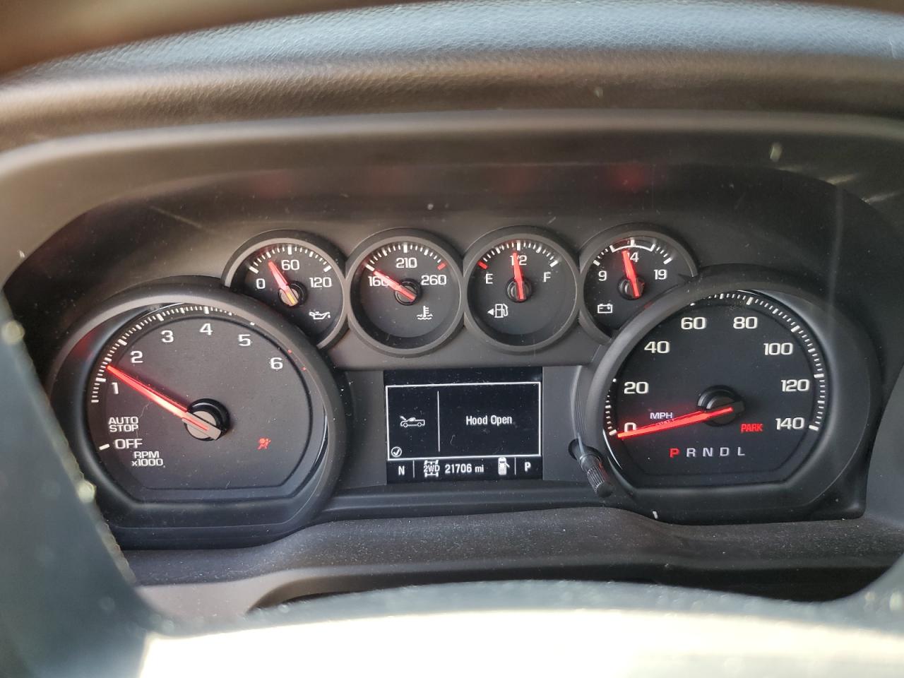 2023 CHEVROLET SILVERADO K1500 CUSTOM VIN:1GCPDBEK6PZ165081