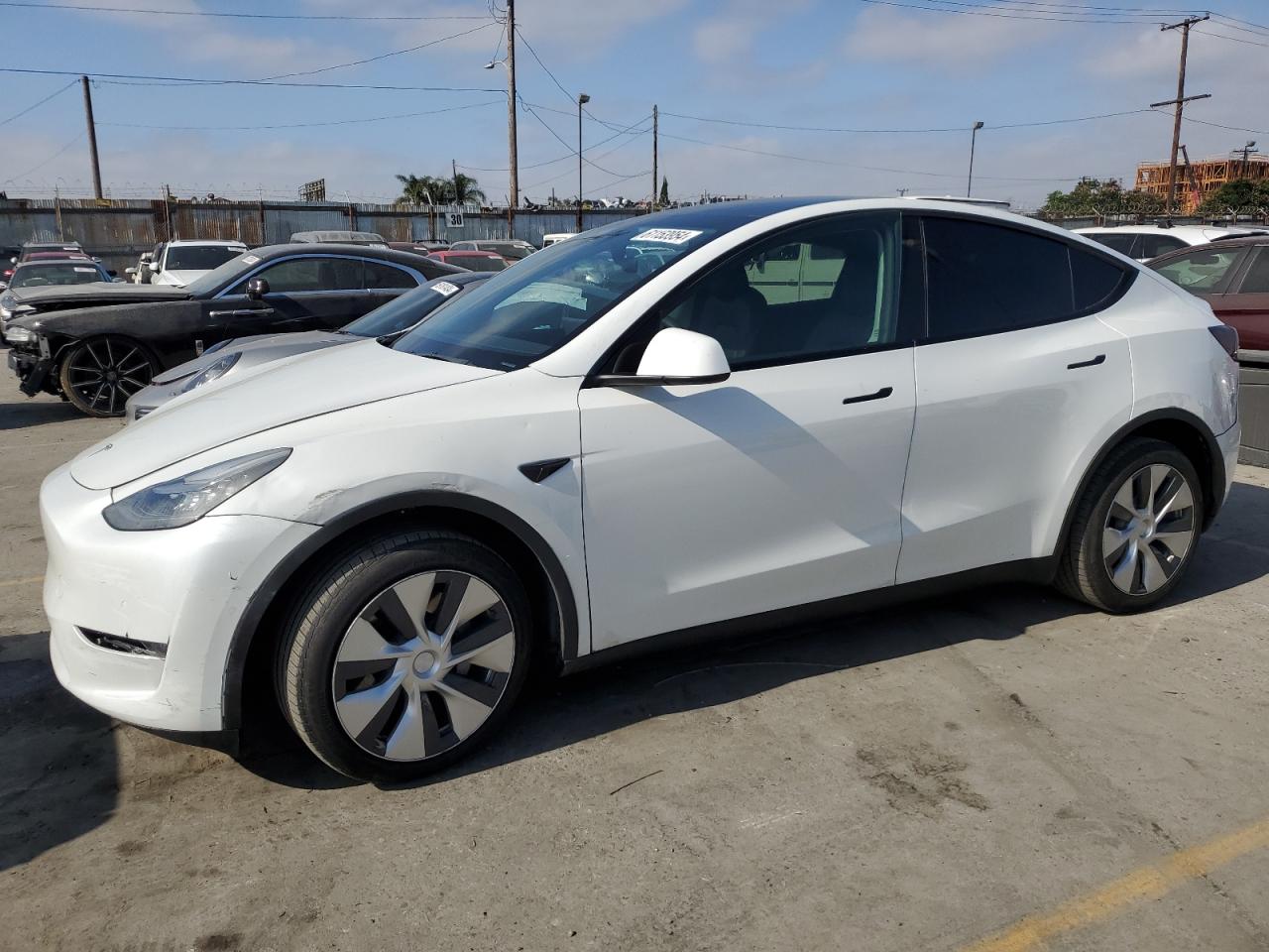 2022 TESLA MODEL Y  VIN:7SAYGDEE1NF315377