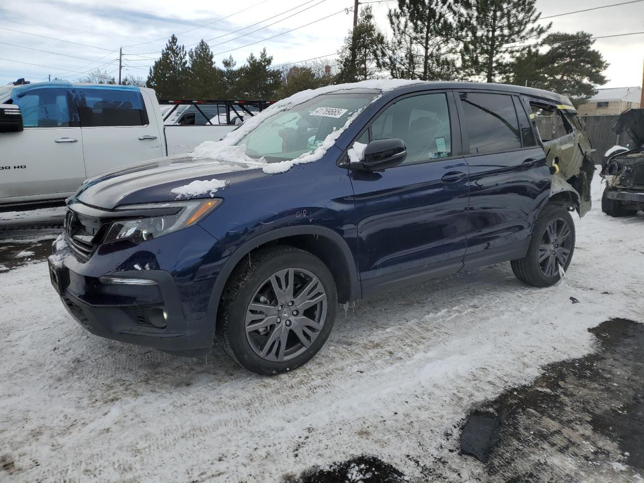 2022 HONDA PILOT SPORT VIN:YV4L12UF6S2560078