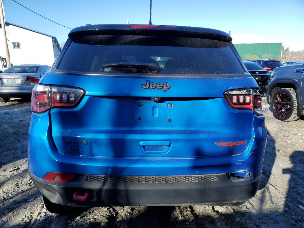 2022 JEEP COMPASS TRAILHAWK VIN:3C4NJDDB7NT126310