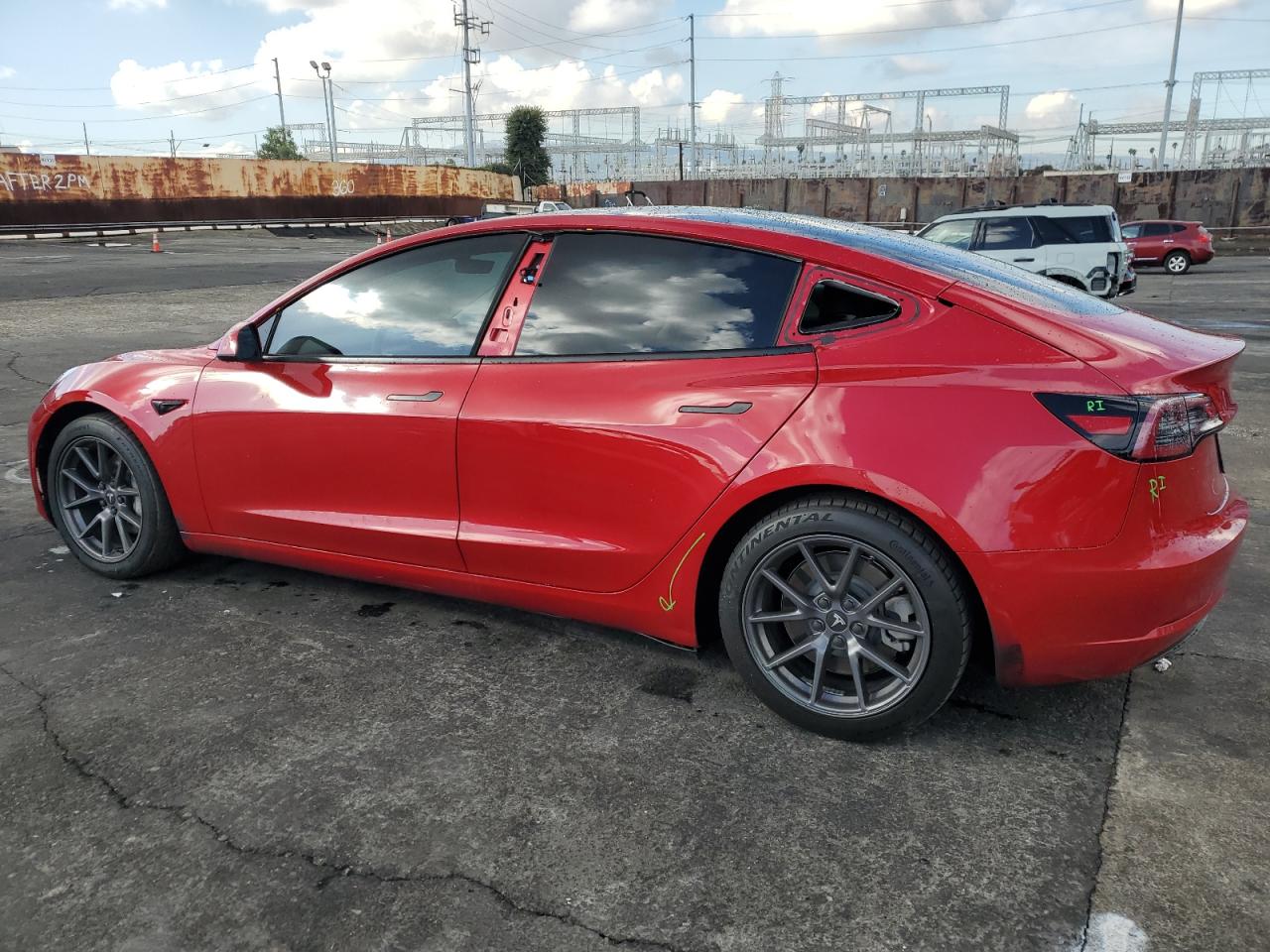 2022 TESLA MODEL 3  VIN:5YJ3E1EB0NF134417