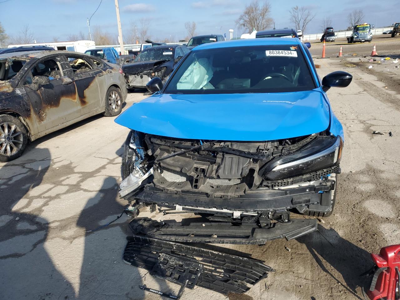 2022 HONDA CIVIC SPORT VIN:19XFL2H85NE006835