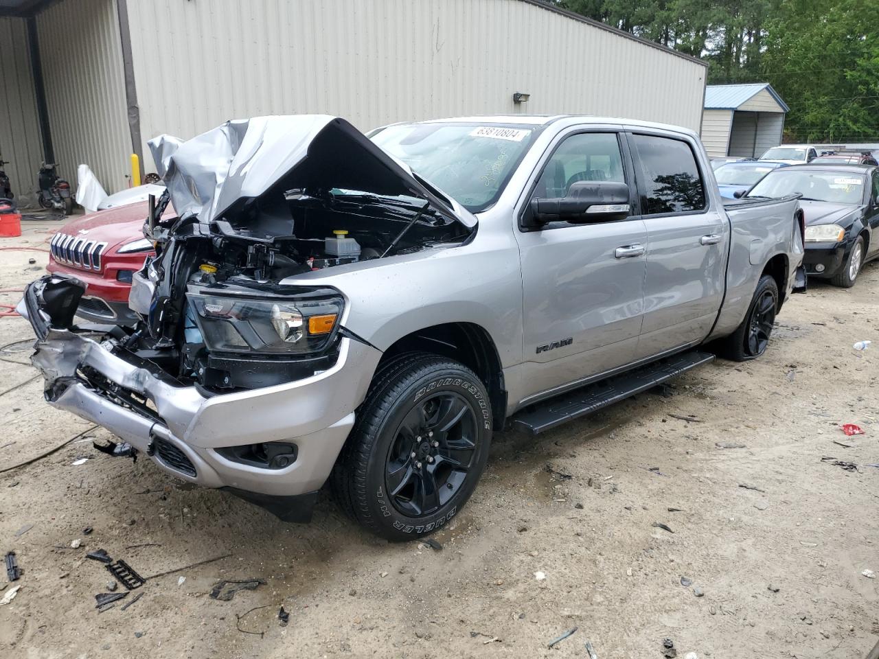 2022 RAM 1500 BIG HORN/LONE STAR VIN:1C6SRFMT5NN285818