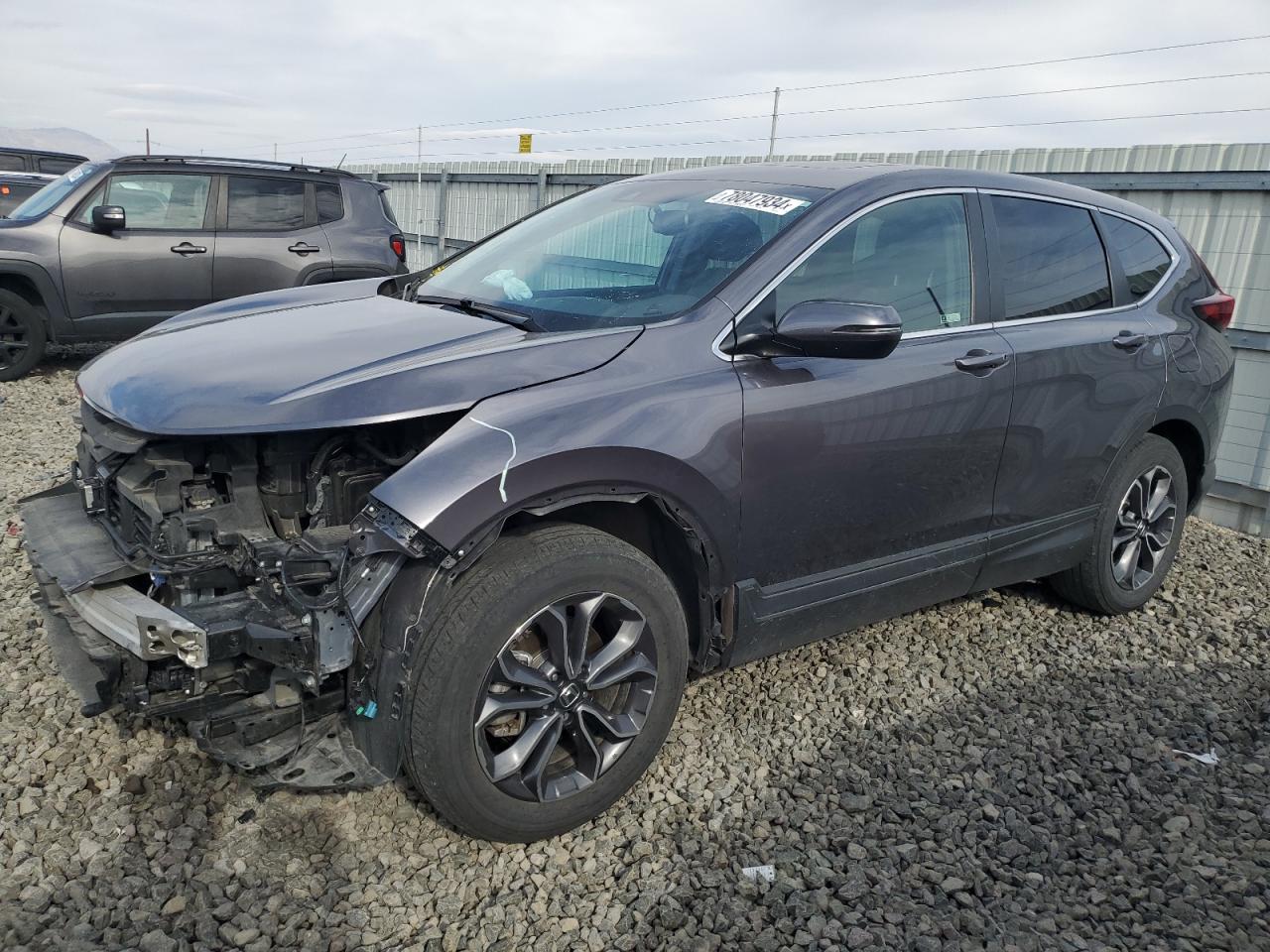 2022 HONDA CR-V EXL VIN:2HKRW2H83NH641617