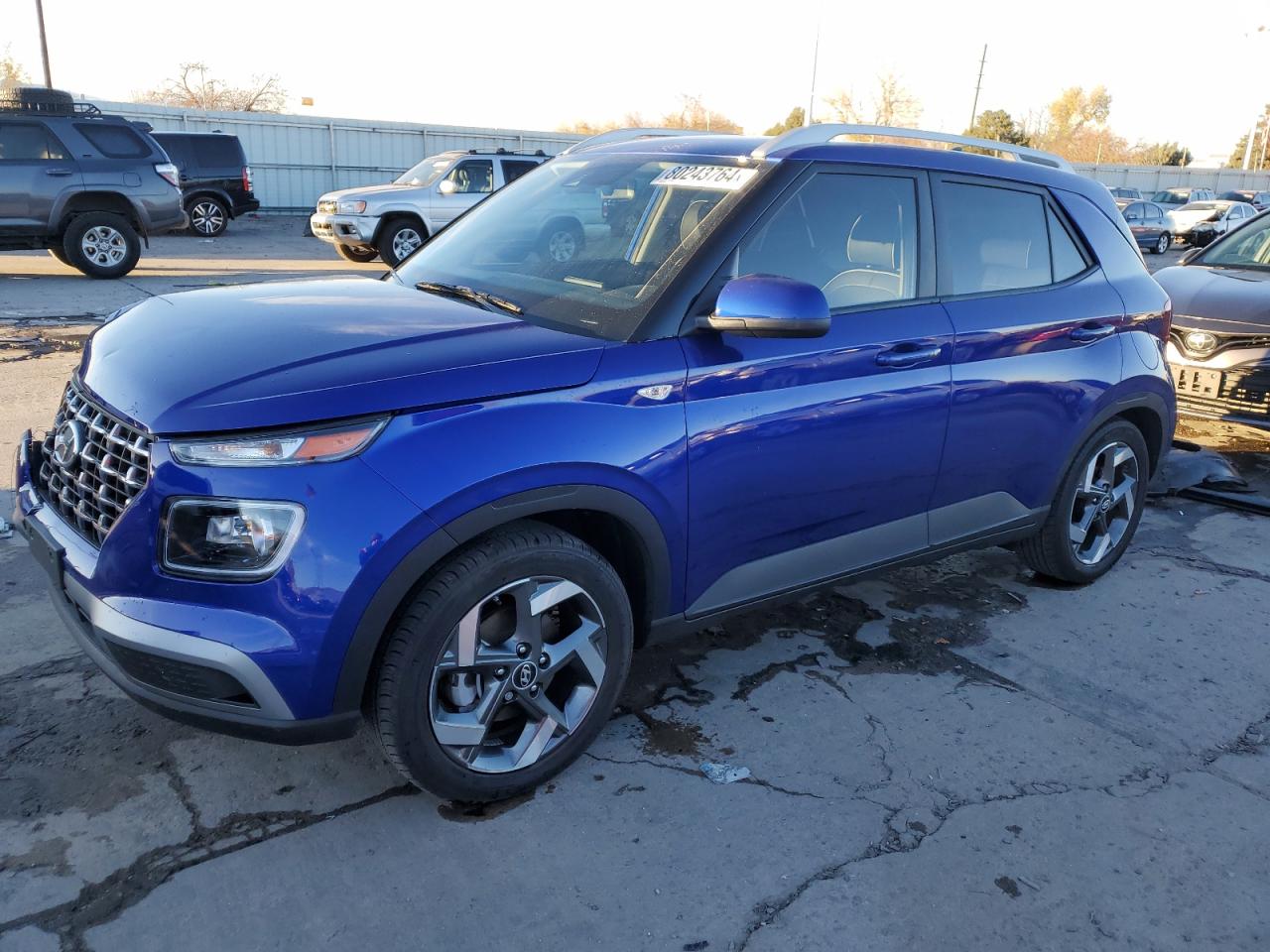 2022 HYUNDAI VENUE SEL VIN:KMHRC8A37NU193054