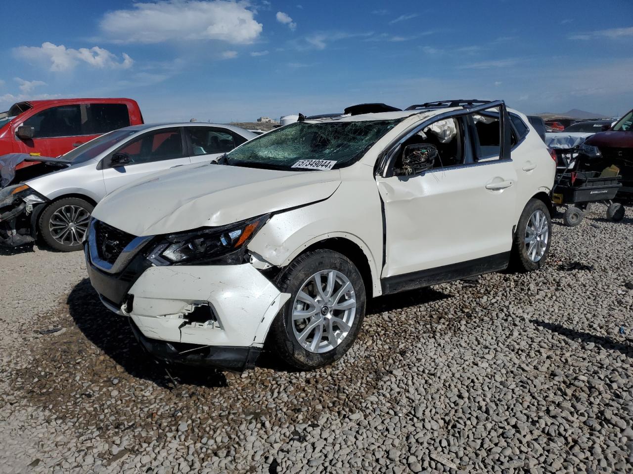 2022 NISSAN ROGUE SPORT SV VIN:JN1BJ1BWXNW487373