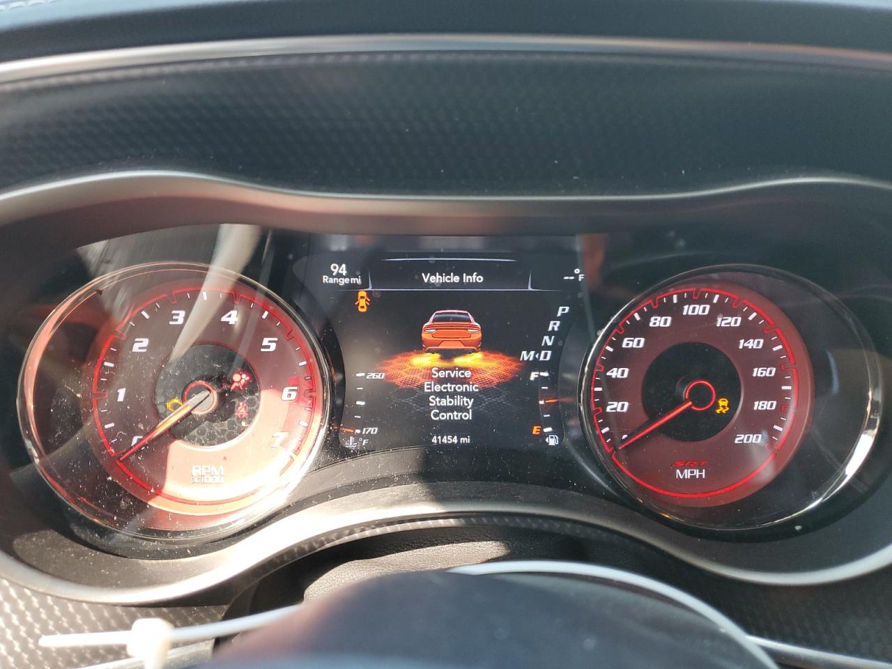 2022 DODGE CHARGER SRT HELLCAT VIN:2C3CDXL96NH103130