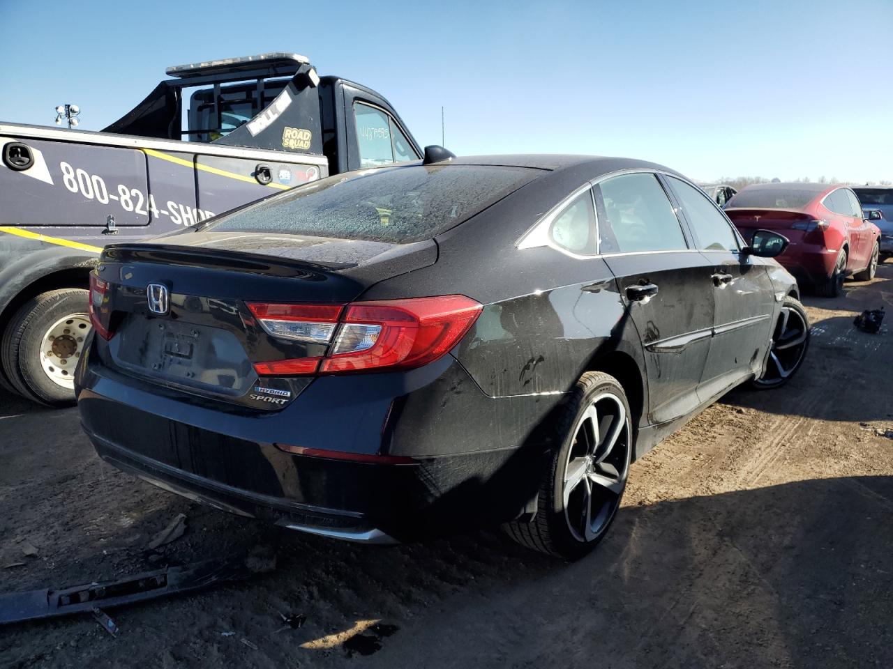 2022 HONDA ACCORD HYBRID SPORT VIN:1HGCV3F20NA000043