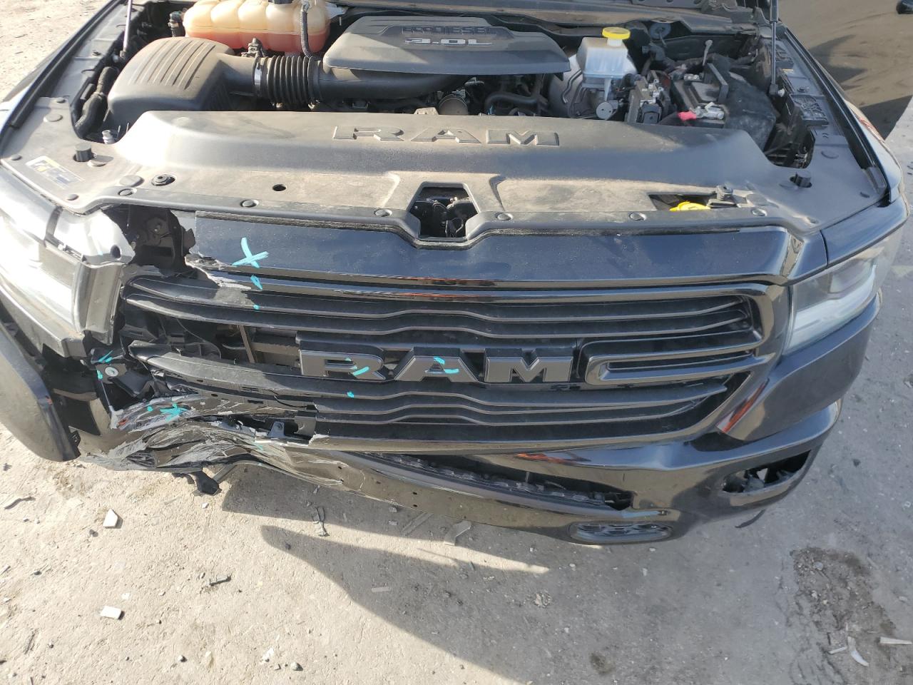 2023 RAM 1500 LARAMIE VIN:1C6SRFJM3PN557184