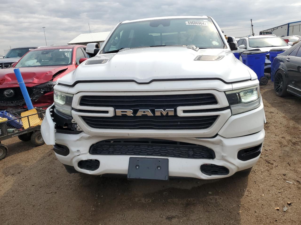 2022 RAM 1500 LARAMIE VIN:1C6SRFJT2NN367073