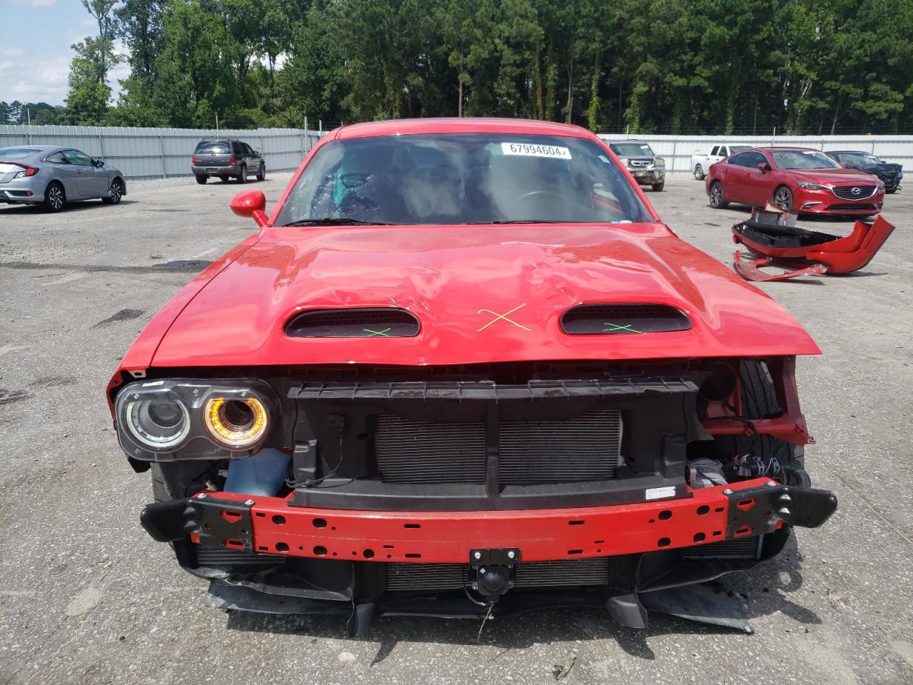 2023 DODGE CHALLENGER SRT HELLCAT VIN:2C3CDZC98PH544160