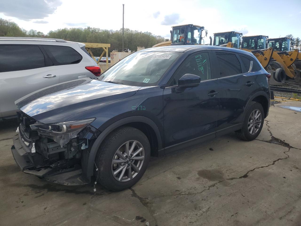 2022 MAZDA CX-5 SELECT VIN:JM3KFBBMXN0562778