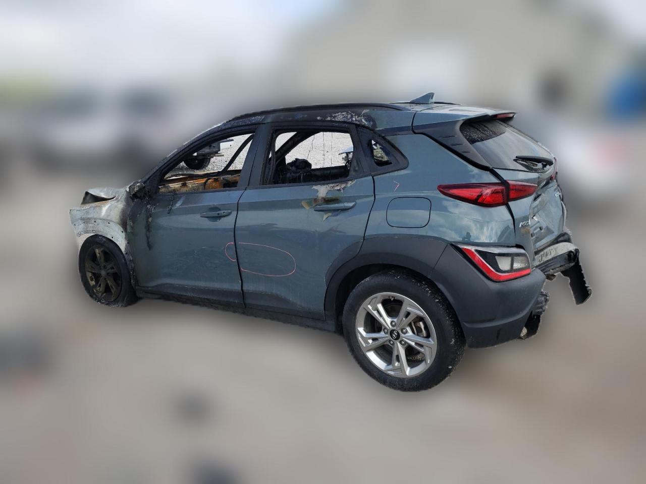 2022 HYUNDAI KONA SEL VIN:KM8K6CAB9NU769603