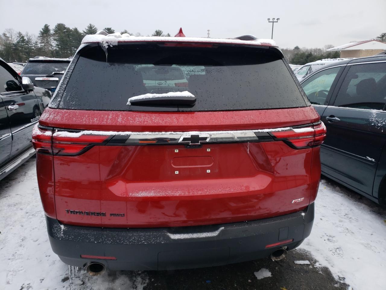 2022 CHEVROLET TRAVERSE RS VIN:1GNEVJKW6NJ170841