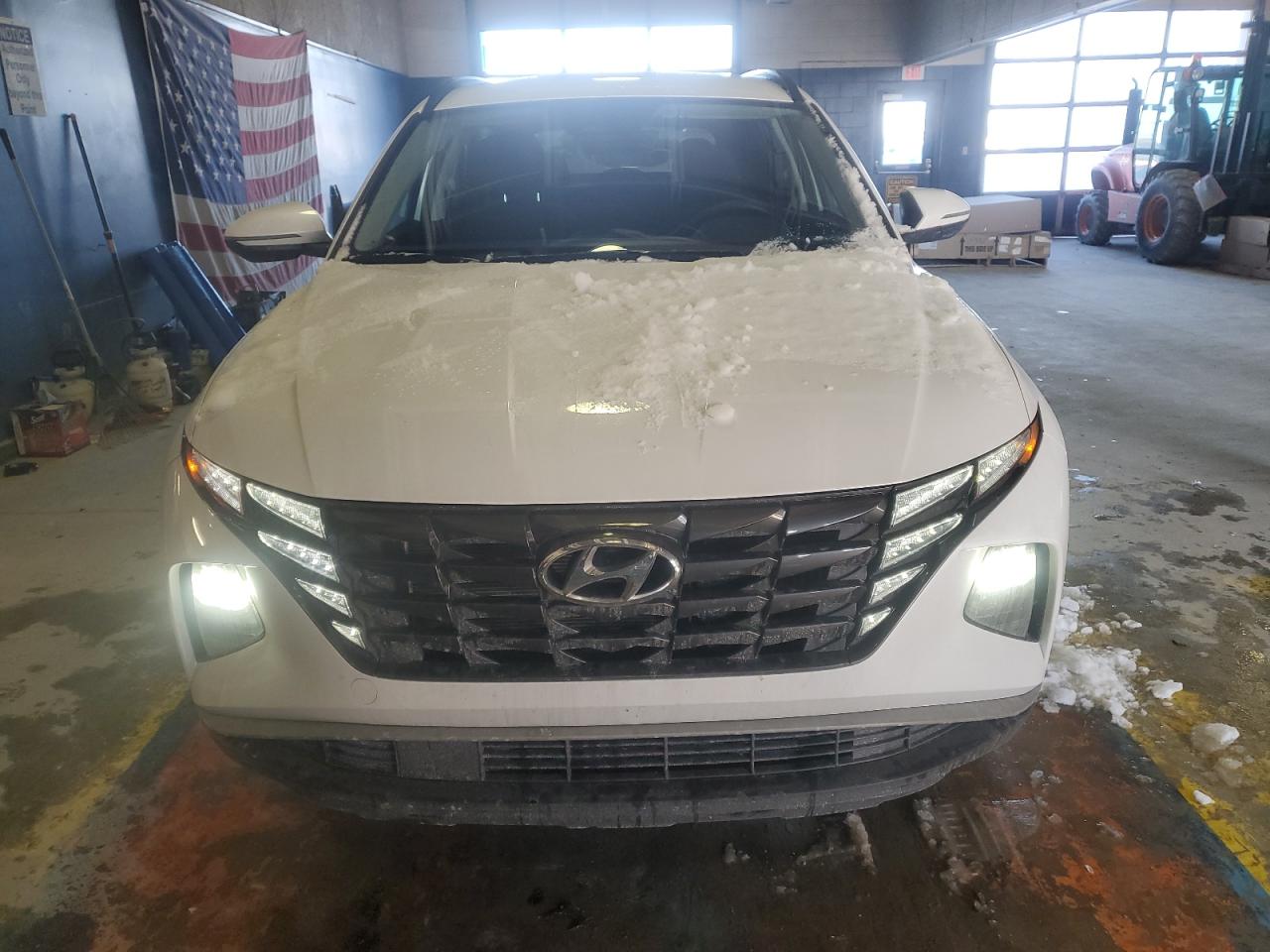 2022 HYUNDAI TUCSON BLUE VIN:KM8JBCA17NU030065