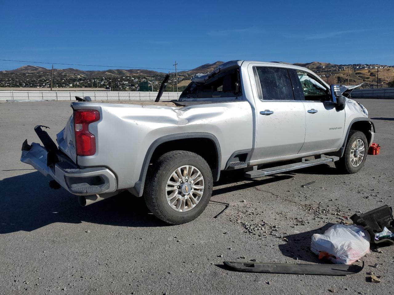 2022 CHEVROLET SILVERADO K3500 HIGH COUNTRY VIN:1GC4YVEY6NF160443