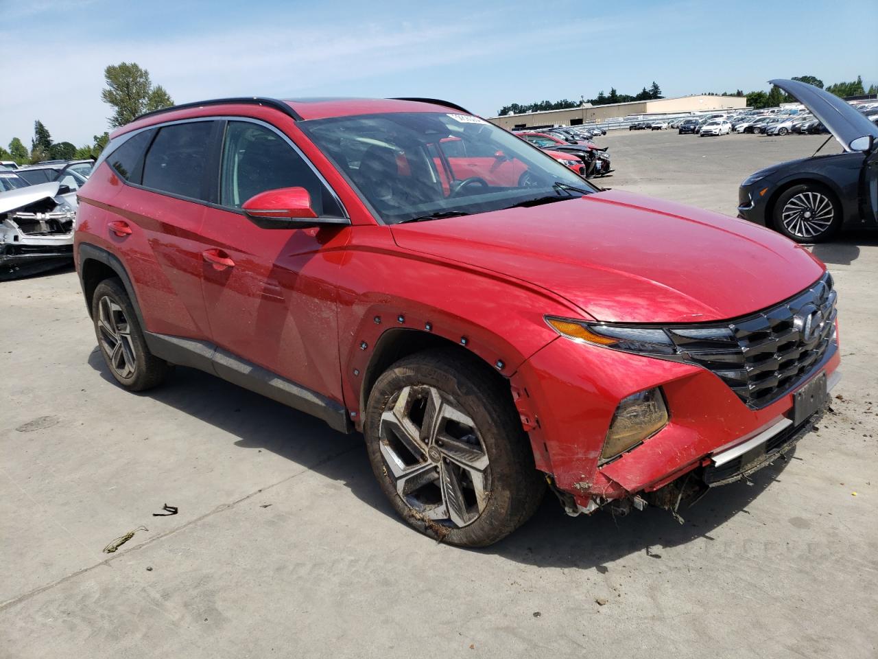 2022 HYUNDAI TUCSON SEL VIN:5NMJCCAE9NH046702