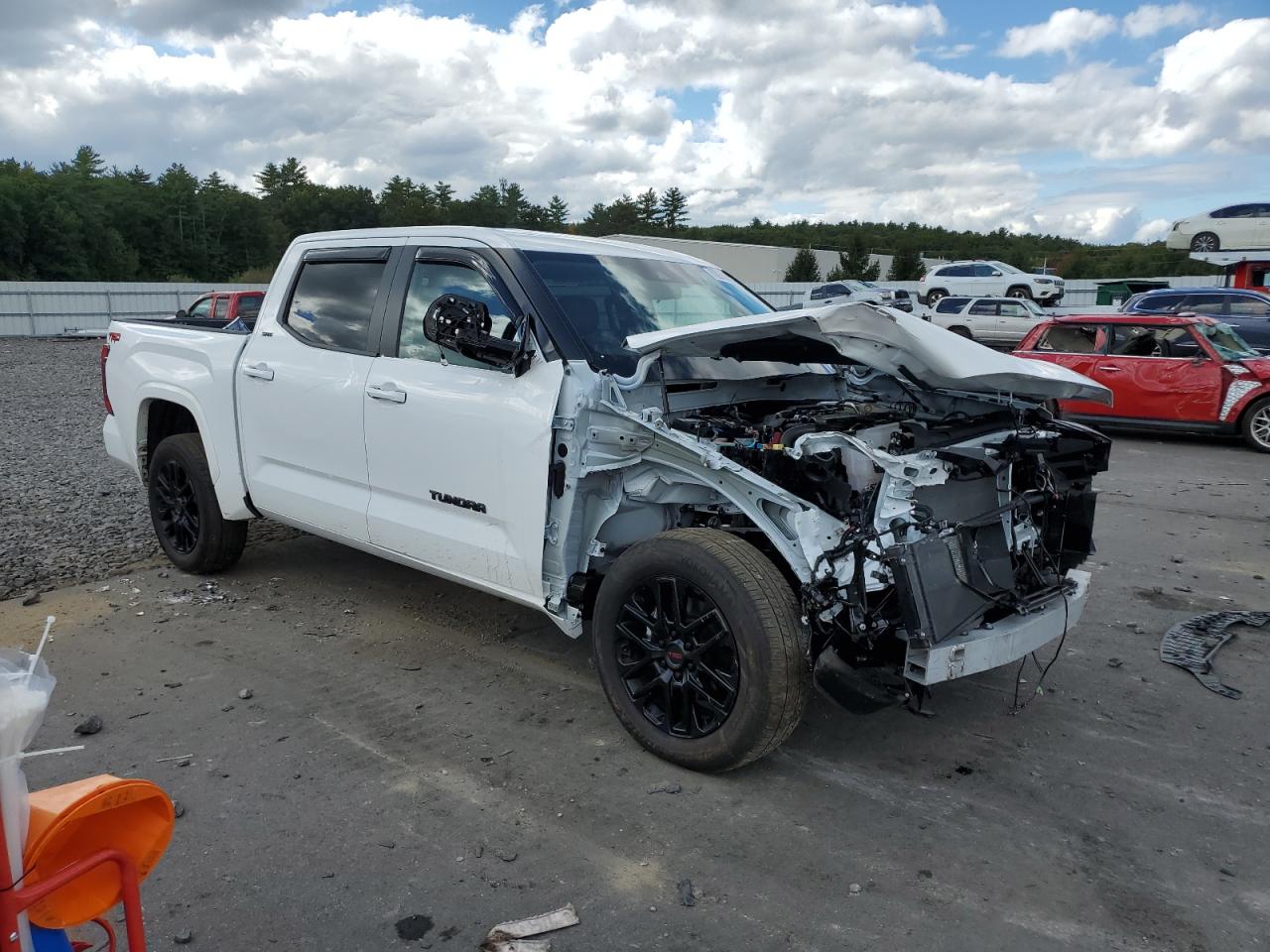 2024 TOYOTA TUNDRA CREWMAX SR VIN:5TFLA5DB0RX185691