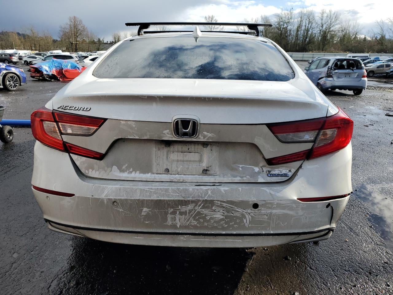 2022 HONDA ACCORD TOURING HYBRID VIN:1HGCV3F98NA021736